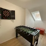 度假居 Bimmelbahn- Familienferienhaus 100 M Am Dampflokbahnhof Sauna Trampolin Spielezimmer