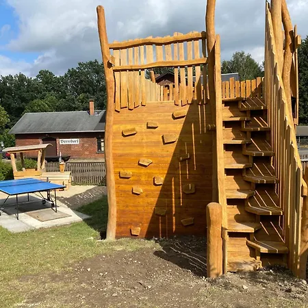 Bimmelbahn- Familienferienhaus 100 M Am Dampflokbahnhof Sauna Trampolin Spielezimmer *